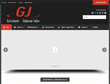 Tablet Screenshot of gjsales.com